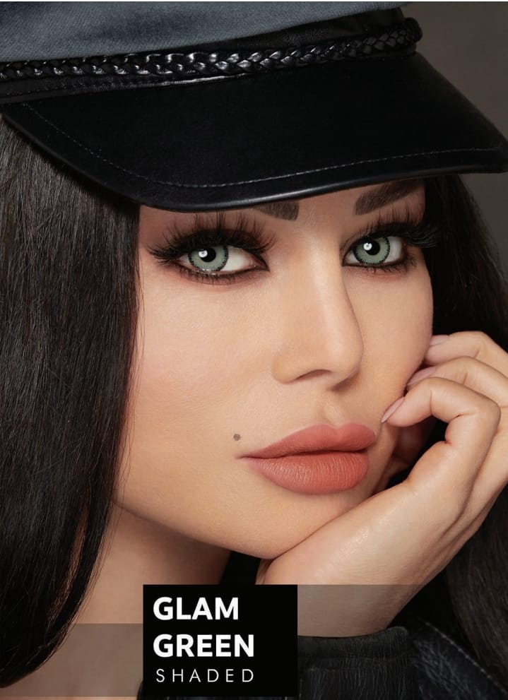 CELENA GLAM GREEN  عدسات سلينا جلام جرين